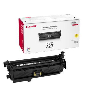 Canon CRG-723Y (2641B002) Sarı Orjinal Toner - LBP7750CDN (T7178) - 2