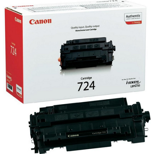 Canon CRG-724 (3481B002) Black Original Toner - LBP6750 (T6910) - 2