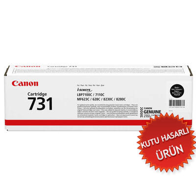 Canon CRG-731BK (6272B002) Black Original Toner - LBP7100 / LBP7110 (Damaged Box) (T13333) 