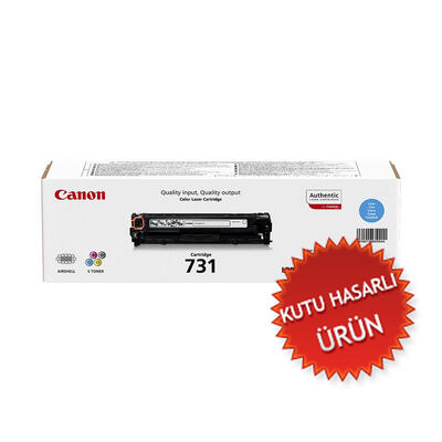 Canon CRG-731C (6271B002) Cyan Original Toner - LBP7100 / LBP7110 (Damaged Box) (T13325) 