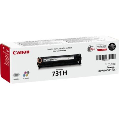 Canon CRG-731HBK (6273B002) Black Original Toner High Capacity - LBP7110 (T6624) - 3