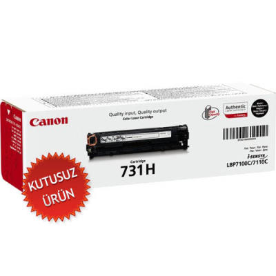 Canon CRG-731HBK (6273B002) Black Original Toner High Capacity - LBP7100 (Withuot Box) (T9967) 