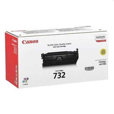 Canon CRG-732Y (6260B002) Sarı Orjinal Toner - i-Sensys LBP7780Cx (T3012) - Thumbnail