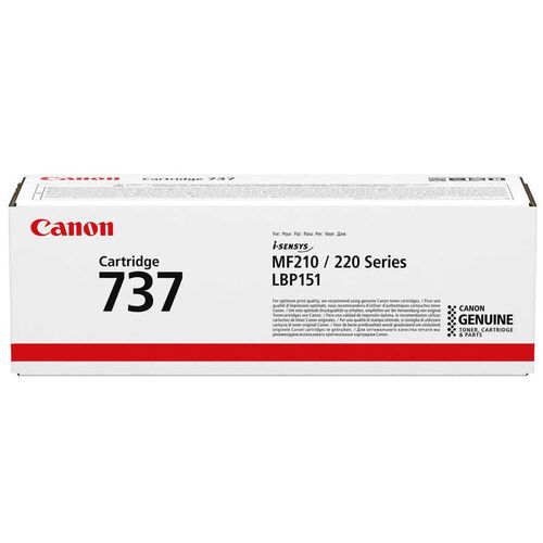 Canon CRG-737 (9435B002) Black Original Toner - MF211 / MF212W / MF216 (T7319) - 1