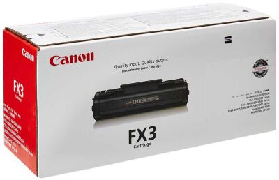 Canon FX-3 (1557A003) Black Original Toner - L300 / L350 (T5567) - Thumbnail