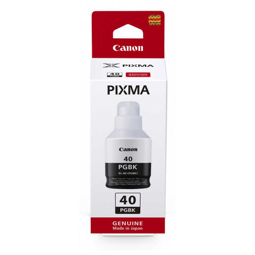 Canon GI-40BK (0663C001) Black Ink Cartridge - G5040 / G6040 (T12596) - 1