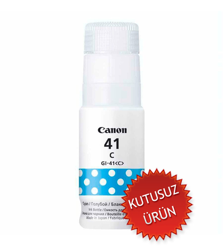 Canon GI-41C (4543C001) Mavi Orjinal Mürekkep Kartuş - G1420 / G2420 (U) - 1