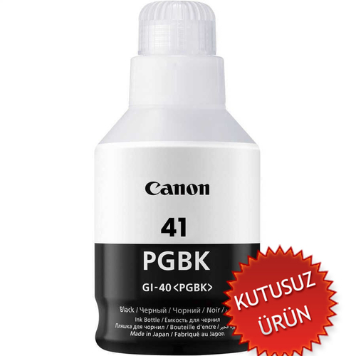 Canon GI-41PGBK (4528C001) Black Orjinal Ink Cartridge - G1420 / G2420 (Without Box)n - 1