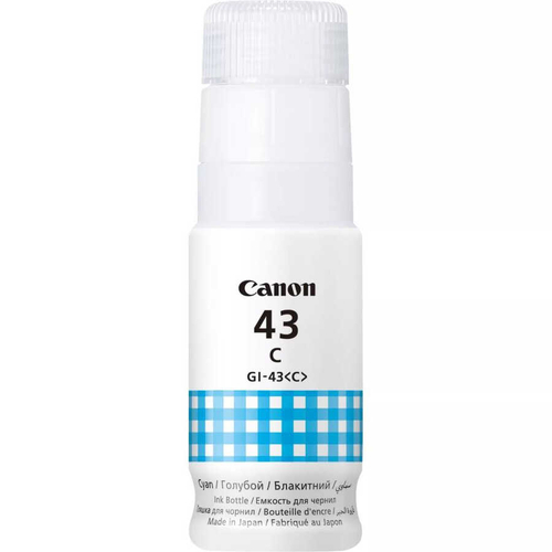 Canon GI-43 (4672C001) Cyan Original Ink Cartridge - G540 / G640 - 1