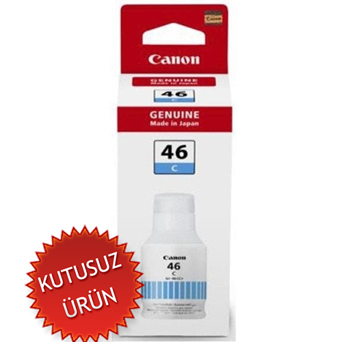 Canon GI-46 (4427C001) Cyan Original Ink Cartridge - GX6040 / GX6050 (Without Box) - 1