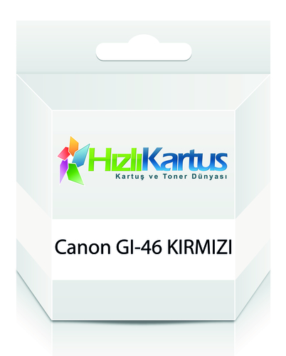 Canon GI-46 (4428C001) Kırmızı Muadil Mürekkep Kartuş - GX6040 / GX6050 (T16929) - 1