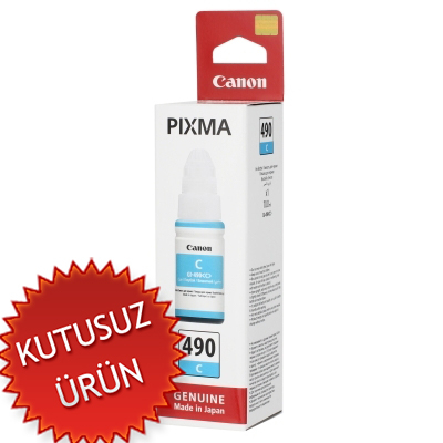 CANON - Canon GI-490C (0664C001) Mavi Orjinal Mürekkep - G1400 / G2400 (U)