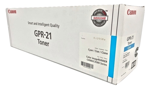 Canon GPR-21 (0261B001) Cyan Original Toner - C4080 / C4580