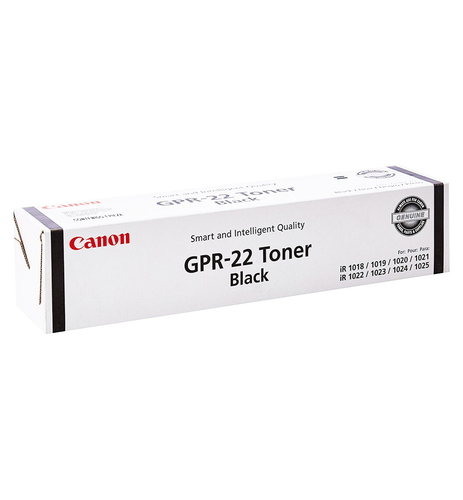 Canon GPR-22 (0386B003AA) Original Toner - IR-1018 / IR-1020 (T17739) - 1