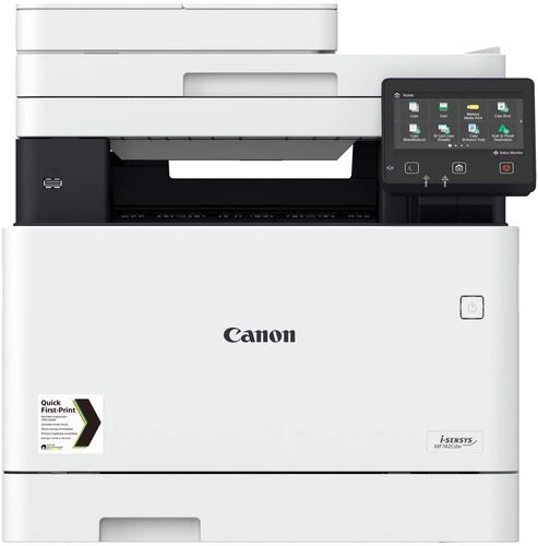 Canon i-Sensys MF742Cdw (3101C013AA) Scanner + Copier + Wi-Fi Color Multifunctional Laser Printer (T16020) - 3