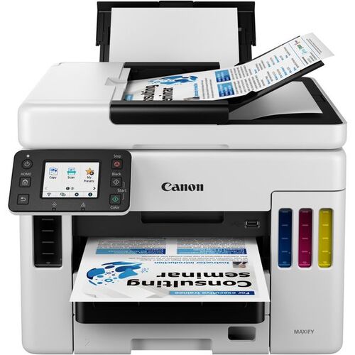 Canon Maxify GX7040 Color Multifunctional Tank Printer + Copier + Scanner + Fax + Wi-Fi - 2