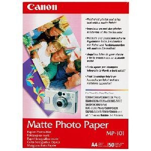 Canon MP-101 (7981A005AD) Mat Fotoğraf Kağıdı - 50 Adet 170gr (T1433) - 1