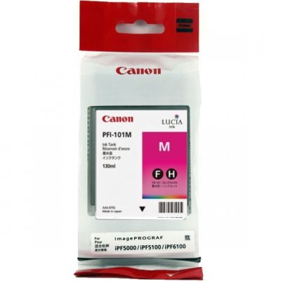 Canon PFI-101M (0885B001AA) Magenta Original Cartridge - IPF6000s / IPF5000 (T2753)