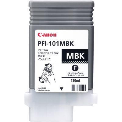 Canon PFI-101MBK (0882B001AA) Mat Siyah Orjinal Kartuş - IPF6000s / IPF5000 (T1496) - 1