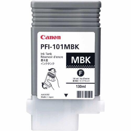 Canon PFI-101MBK (0882B001AA) Mat Siyah Orjinal Kartuş - IPF6000s / IPF5000 (T1496) - 2