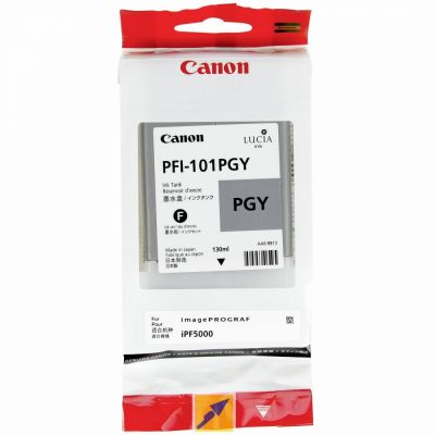 Canon PFI-101PGY (0893B001AA) Photo Grey Original Cartridge - IPF6000s / IPF5000 (T1850)