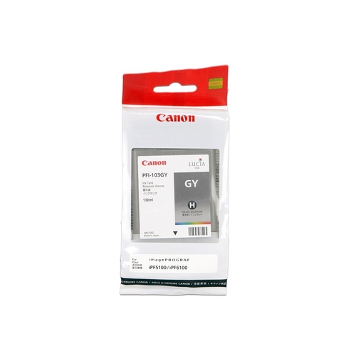 Canon PFI-103GY (2213B001AA) Gray Original Cartridge - iPF5100 / iPF6100 (T16768)