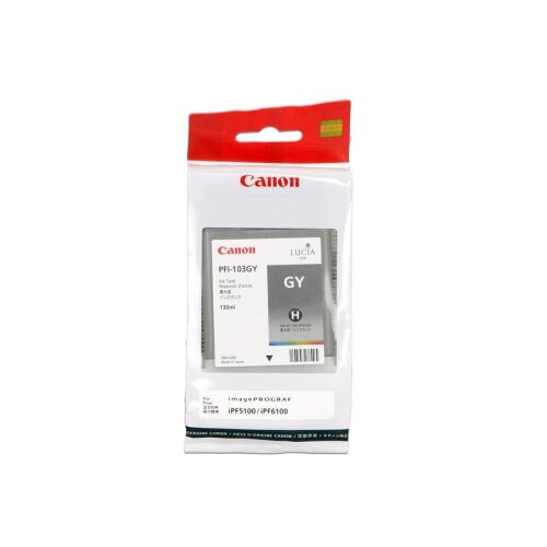 Canon PFI-103GY (2213B001AA) Gri Orjinal Kartuş - iPF5100 / iPF6100 (T16768) - 2