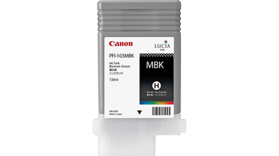 Canon PFI-103MBK (2211B001AA) Mat Siyah Orjinal Kartuş - iPF5100 / iPF6100 (T16769) - 1