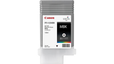 Canon PFI-103MBK (2211B001AA) Mat Siyah Orjinal Kartuş - iPF5100 / iPF6100 (T16769) - 2