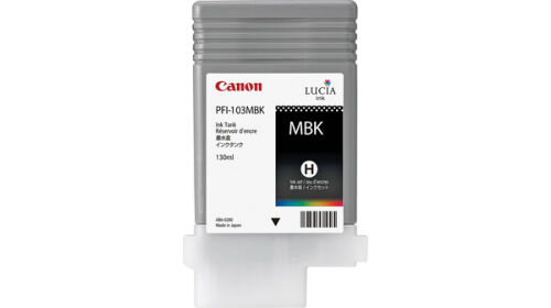 Canon PFI-103MBK (2211B001AA) Matte Black Original Cartridge - iPF5100 / iPF6100 (T16769) - 2