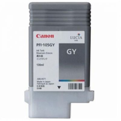 Canon PFI-105GY (3009B001) Gri Orjinal Kartuş - IPF6300 / IPF6350 (T2622) - 1