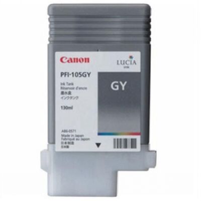 Canon PFI-105GY (3009B001) Gri Orjinal Kartuş - IPF6300 / IPF6350 (T2622) - 2