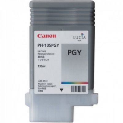 Canon PFI-105PGY (3010B001) Foto Gri Orjinal Kartuş - IPF6300 / IPF6350 (T2277) - 1