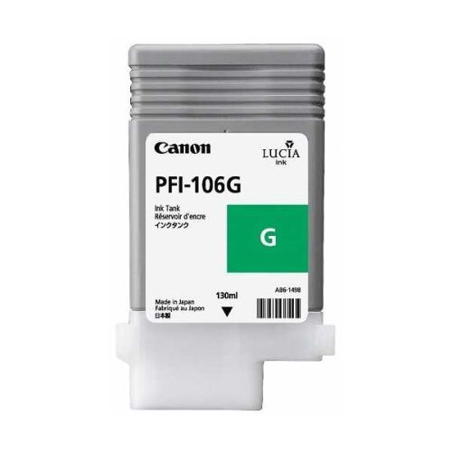 Canon PFI-106G (6628B001) Green Original Cartridge - IPF6300 / IPF6400 (T7165) - 2