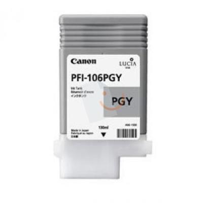 Canon PFI-106PGY (6631B001) Photo Gray Original Cartridge - IPF6300 / IPF6400 (T7166) 