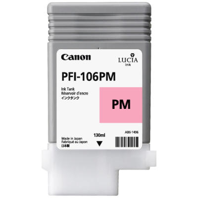 Canon PFI-106PM (6626B001) Foto Kırmızı Orjinal Kartuş - IPF6300 / IPF6400 (T7459) - 1