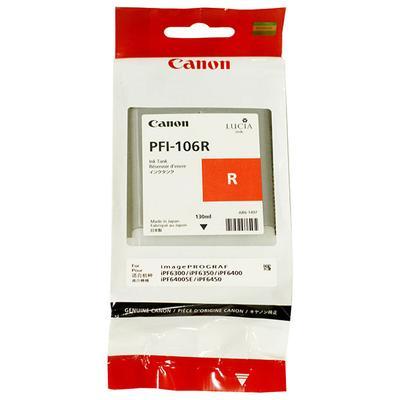 Canon PFI-106R (6627B001) Red Original Cartridge - IPF6300 / IPF6400 (T7460) 