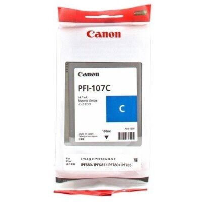 Canon PFI-107C (6706B001) Cyan Original Cartridge - iPF680 / iPF685 (T6549) - 2