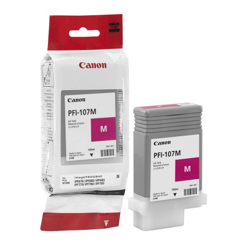 Canon PFI-107M (6707B001) Kırmızı Orjinal Kartuş - iPF680 / iPF685 (T7662) - 1