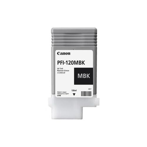 Canon PFI-120MBK (2884C001) Matte Black Original Cartridge - TM-200 / TM-205 (T12636)