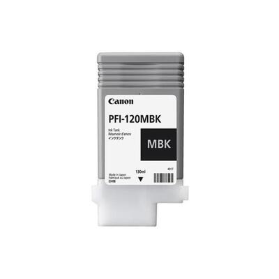 Canon PFI-120MBK (2884C001) Matte Black Original Cartridge - TM-200 / TM-205 (T12636) 