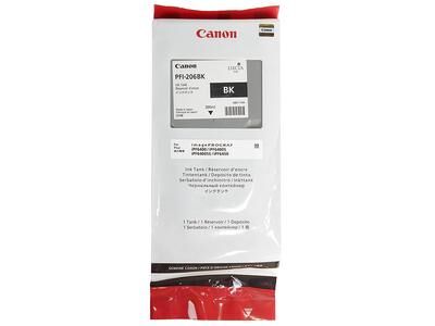 Canon PFI-206BK (5303B001) Black Original Cartridge - iPF6400 / iPF6450 (T6709) - 2