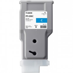 Canon PFI-206C (5304B001) Cyan Original Cartridge - iPF6400 / iPF6450 (T2010) - 1