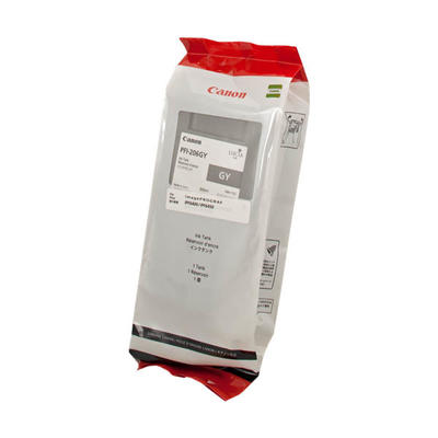 Canon PFI-206GY (5312B001) Gray Original Cartridge - iPF6400 / iPF6450 (T11349) 