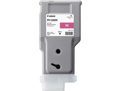 Canon PFI-206M (5305B001) Magenta Original Cartridge - iPF6400 / iPF6450 (T10156) 