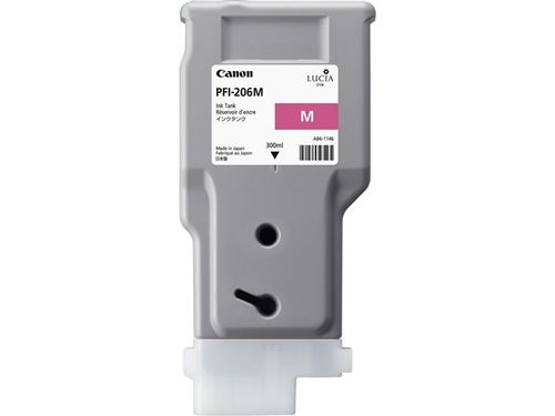 Canon PFI-206M (5305B001) Magenta Original Cartridge - iPF6400 / iPF6450 (T10156) - 1