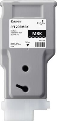 Canon PFI-206MBK (5302B001) Matte Black Original Cartridge - iPF6400 / iPF6450 (T6710) - 2