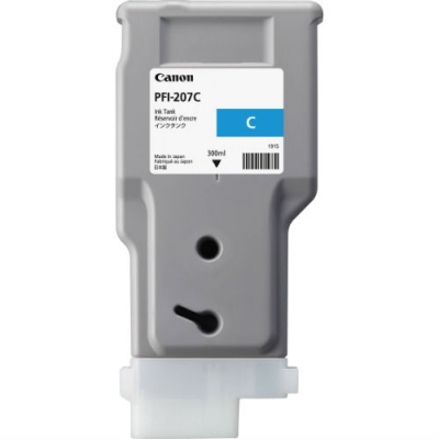 Canon PFI-207C (8790B001) Cyan Original Cartridge - İPF680 / İPF685 (T6716) 