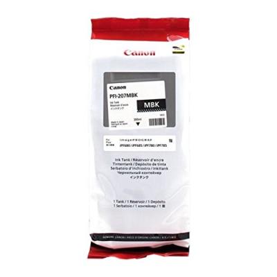 Canon PFI-207MBK (8788B001) Matte Black Original Cartridge - İPF680 / İPF685 (T7642) 