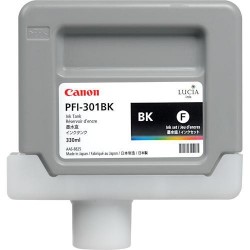 Canon PFI-301BK (1486B001) Black Original Cartridge 330 Ml. - iPF8000 / iPF8100 (T1483) 